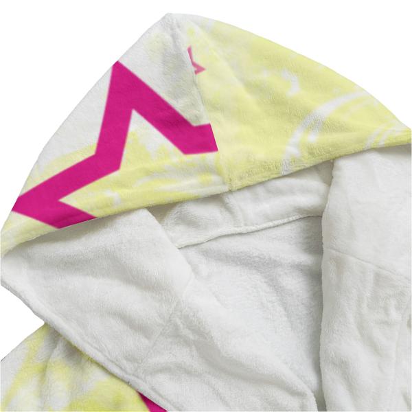 Bunter Bademantel Bärbel aus Flanell – flauschig & farbenfroh, Größen S–2XL